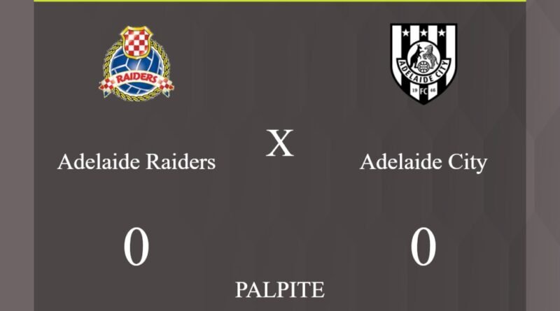 Adelaide Raiders x Adelaide City palpite: caso empate nesta quinta-feira (28/03/2024) - Jogos de hoje
