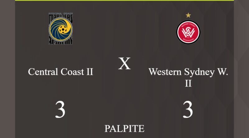 Central Coast II x Western Sydney W. II palpite: caso empate nesta quarta-feira (20/03/2024) - Jogos de hoje