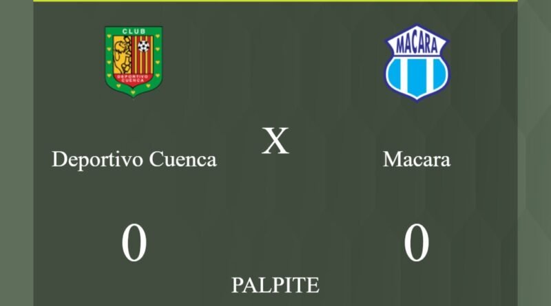 Deportivo Cuenca x Macara palpite: caso empate nesta quarta-feira (20/03/2024) - Jogos de hoje