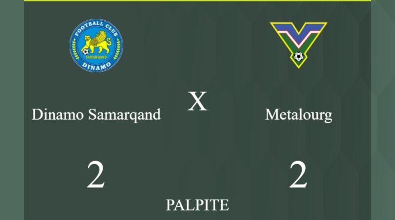 Dinamo Samarqand x Metalourg palpite: caso empate nesta quinta-feira (28/03/2024) - Jogos de hoje