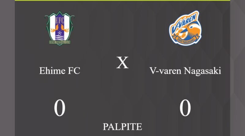 Ehime FC x V-varen Nagasaki palpite: caso empate nesta quarta-feira (20/03/2024) - Jogos de hoje