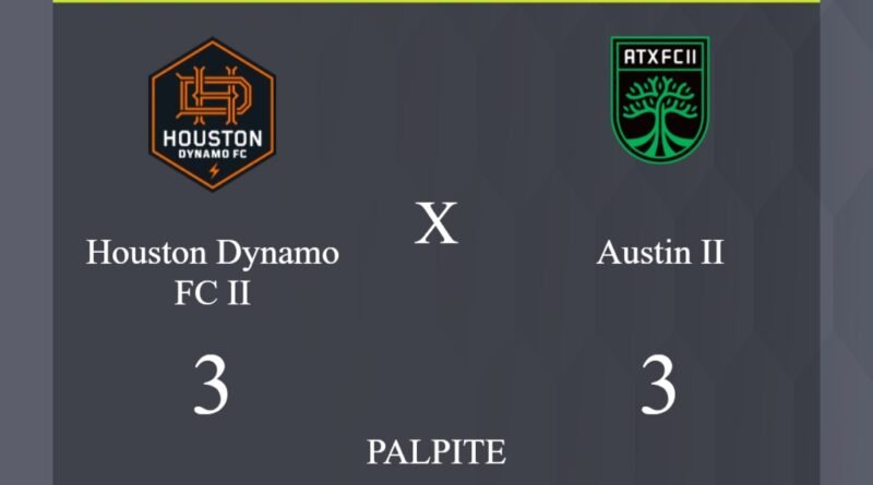 Houston Dynamo FC II x Austin II palpite: caso empate nesta quinta-feira (28/03/2024) - Jogos de hoje