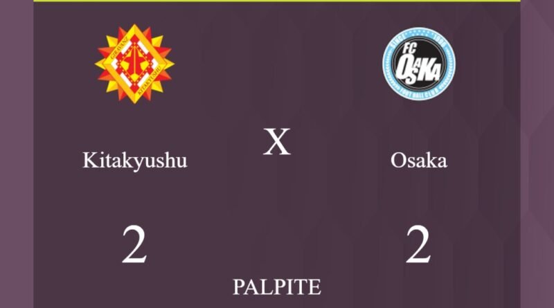 Kitakyushu x Osaka palpite: caso empate nesta quarta-feira (20/03/2024) - Jogos de hoje