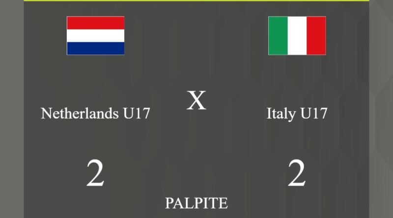 Netherlands U17 x Italy U17 palpite: caso empate nesta quarta-feira (20/03/2024) - Jogos de hoje