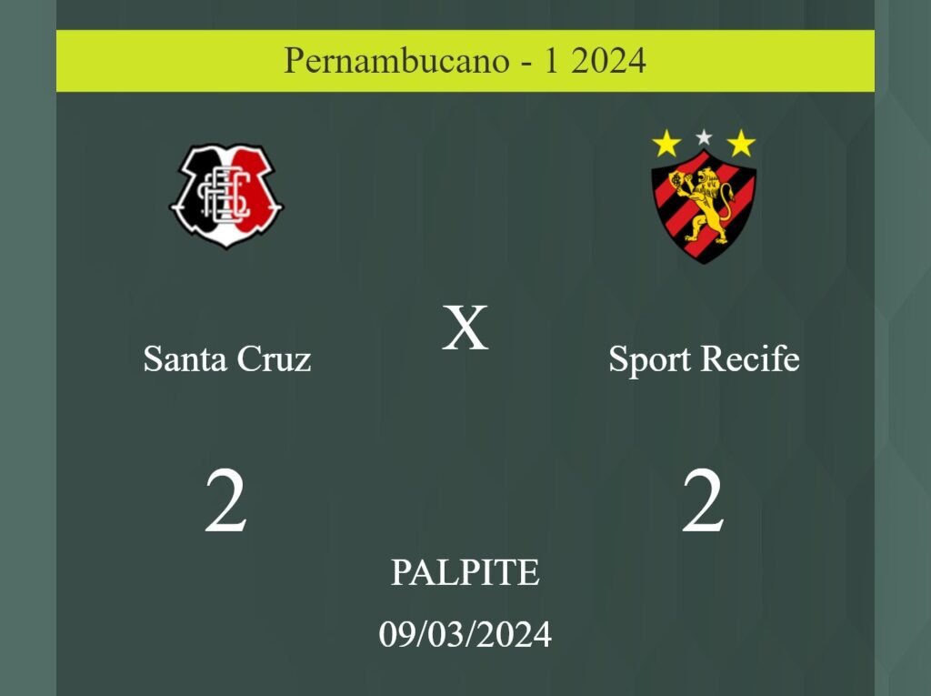 Arquivo de resultado do jogo entre Sport Recife e Sport Recife