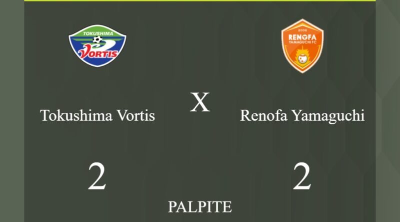 Tokushima Vortis x Renofa Yamaguchi palpite: caso empate nesta quarta-feira (20/03/2024) - Jogos de hoje