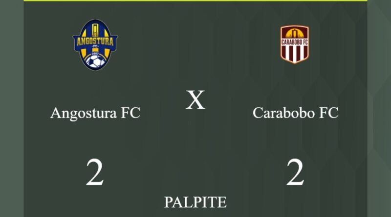 Angostura FC x Carabobo FC palpite: caso empate nesta quarta-feira (01/05/2024) - Jogos de hoje
