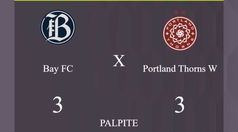 Bay FC x Portland Thorns W palpite: caso empate nesta quarta-feira (01/05/2024) - Jogos de hoje