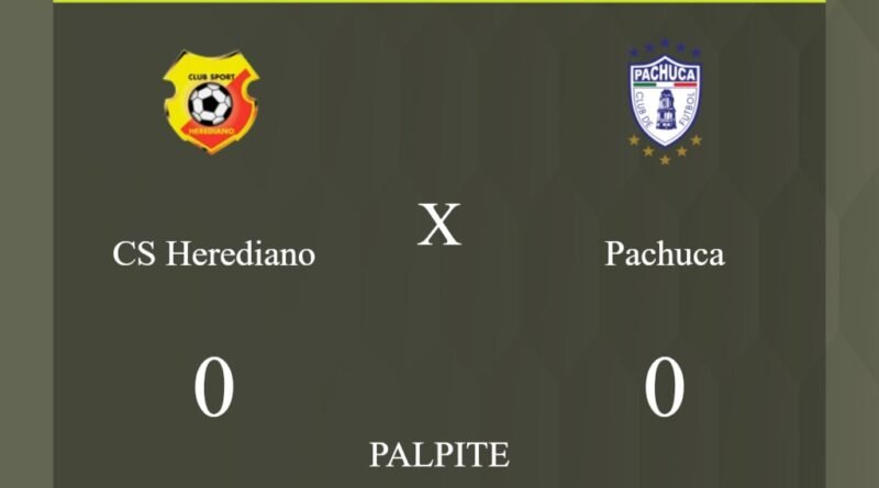 CS Herediano x Pachuca palpite: caso empate nesta quarta-feira (03/04/2024) - Jogos de hoje