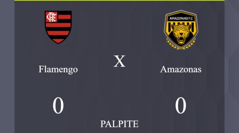 Flamengo x Amazonas palpite: caso empate nesta quarta-feira (01/05/2024) - Jogos de hoje